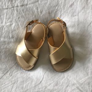 Cat and Jack New Gold Toddler Sandel